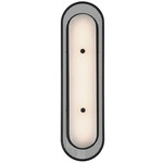 Tramore Wall Sconce - Matte Black / Alabaster