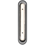 Tramore Wall Sconce - Matte Black / Silver