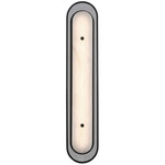 Tramore Wall Sconce - Matte Black / Alabaster