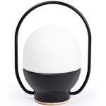 Take Away Table Lamp - Matte Black / White
