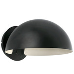 Dominica Adjustable Wall Sconce - Matte Black / Matte Black