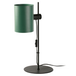 Guadalupe Table Lamp - Matte Black / Green