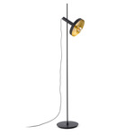 Whizz Floor Lamp - Black / Gold
