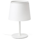 Savoy Table Lamp - Matte White / White