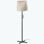 Luang Floor Lamp - Black / Beige