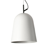 Studio Pendant - Matte Black / White