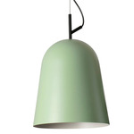 Studio Pendant - Matte Black / Green