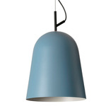 Studio Pendant - Matte Black / Blue