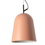 Studio Pendant - Matte Black / Pink