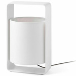 Lula Table Lamp - Matte White / White