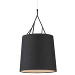 Tree Pendant - Matte Black