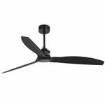 Just Ceiling Fan - Black / Black / Black