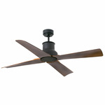 Winche Ceiling Fan - Black / Brown