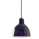 Venice Pendant - Gloss Black / Blue