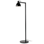 Venice Floor Lamp - Satin Black / Black