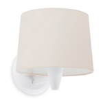 Conga Wall Sconce - White / Beige
