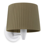 Samba Wall Sconce - White / Green Ribbon