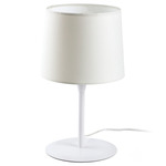 Conga Table Lamp - White / White