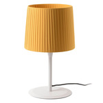 Samba Table Lamp - Matte White / Yellow Ribbon