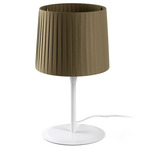 Samba Table Lamp - Matte White / Green Ribbon