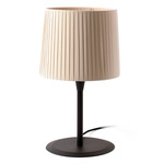 Samba Table Lamp - Matte Black / Beige Ribbon