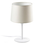 Conga Table Lamp - White / Beige