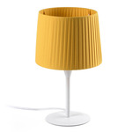 Samba Table Lamp - Matte White / Yellow Ribbon