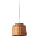 Saipan Pendant - Black / Rattan