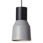Kombo Pendant - Matte Black / Grey