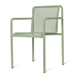 Dapple Outdoor Chair with Arms - Tea Green