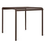 Dapple Outdoor Square Table - Dark Chocolate