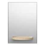 Symmetry Mirror - Travertine / Mirror