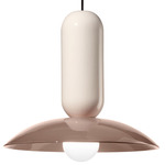 Deco Pau Pendant - Mocha / Cream