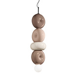 Deco Bumbum Tall Pendant - Mocha / Sand Gray