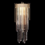 Arpeggio Curved Wall Sconce - Soft Gold Leaf / Arpeggio Multi-Tone