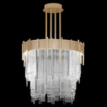 Arpeggio Pendant - Soft Gold Leaf / Arpeggio Clear