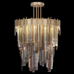 Arpeggio Pendant - Soft Gold Leaf / Arpeggio Multi-Tone