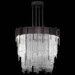 Arpeggio Pendant - Midnight Steel / Arpeggio Clear