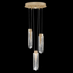 Arpeggio Multi Light Pendant - Soft Gold Leaf / Arpeggio Clear