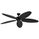 Cruise Outdoor Ceiling Fan - Matte Black / Matte Black
