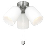 Emile Light Kit - Brushed Nickel / Opal