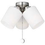 Windom Light Kit - Brushed Nickel / Opal Etched