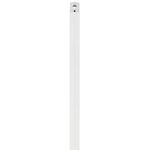 Threaded Downrod for Coastal Ceiling Fans - Matte White