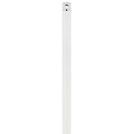 Threaded Downrod for Coastal Ceiling Fans - Matte White