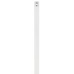 Threaded Downrod for Coastal Ceiling Fans - Matte White