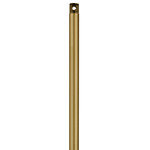 Threaded Downrod - Burnished Brass