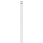 Threaded Downrod - Matte White