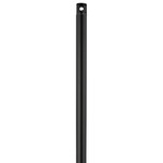 Threaded Downrod - Midnight Black