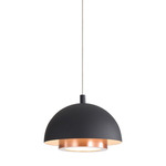 Solsken Pendant - Sand Black / Aged Copper