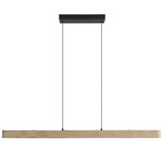 Silva Pendant - Black / Driftwood